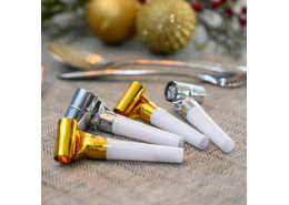 Gold & Silver Foil Blowouts